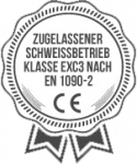 zugelassener Schweissbetrieb Auszeichnung