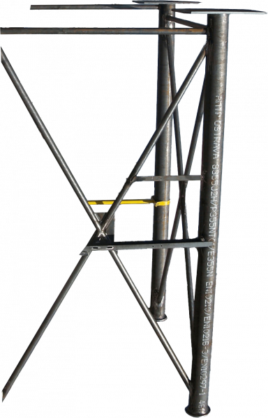 Stahlgerüst freigestellt