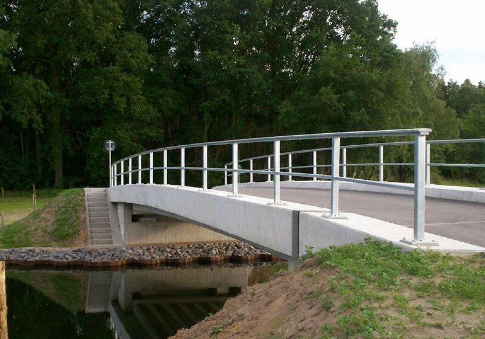 Geländerbau, Brücke Krohn